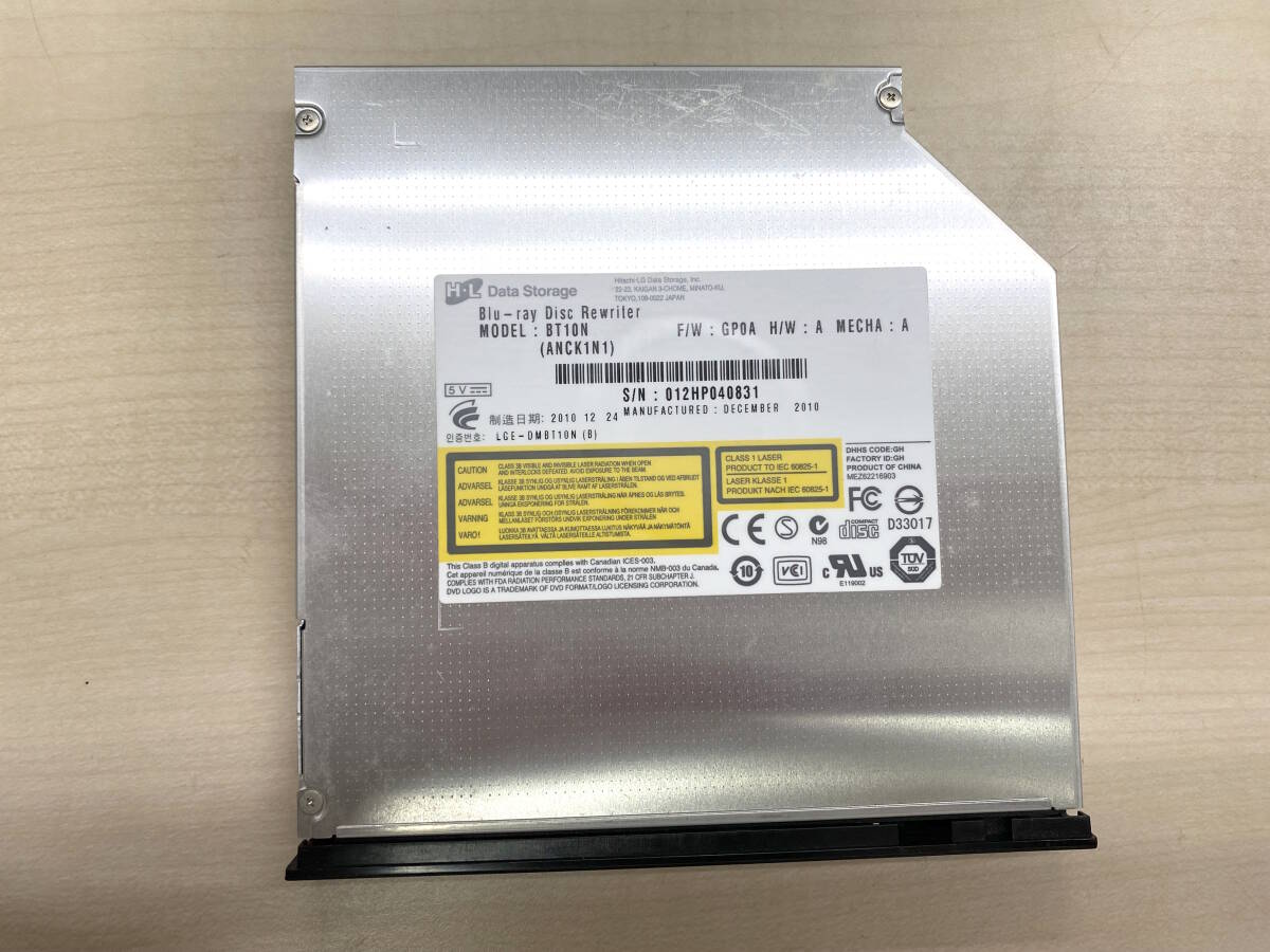(中古・ジャンク) Blu-ray ドライブ BT10N スリム 12.7mm拍卖
