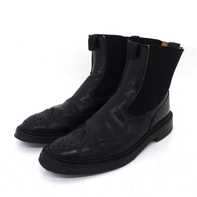 ★中古★Tricker's M6026 27.5cm程度 UK8.5 イングランド製【レザー割れ/ゴム伸び/アウトソール補強済】 (トリッカーズ/ブーツ)★【AP127】拍卖