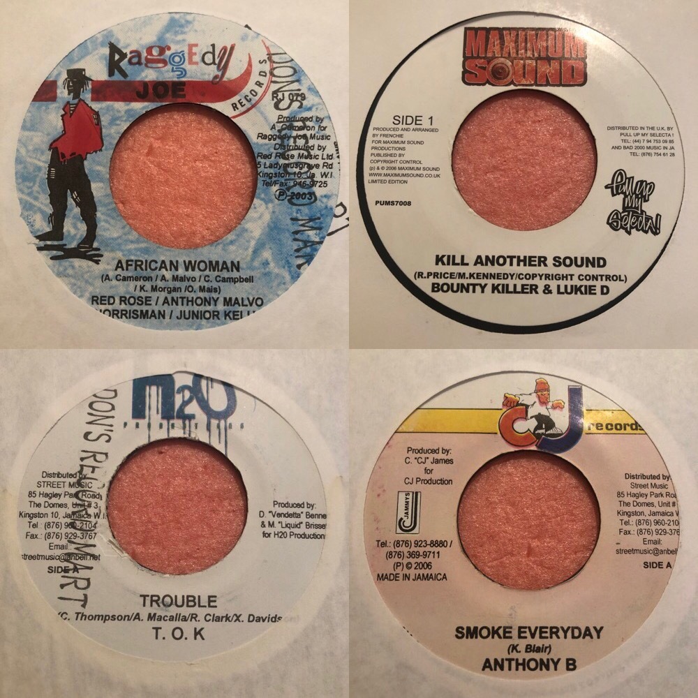 7” ジャマイカ盤 ダンスホールレゲエ 20枚セット 19 Dancehall Reggae / BOUNTY KILLA STAR SNIPER SIZZLA ELEPHANT MAN ANTHONY B拍卖