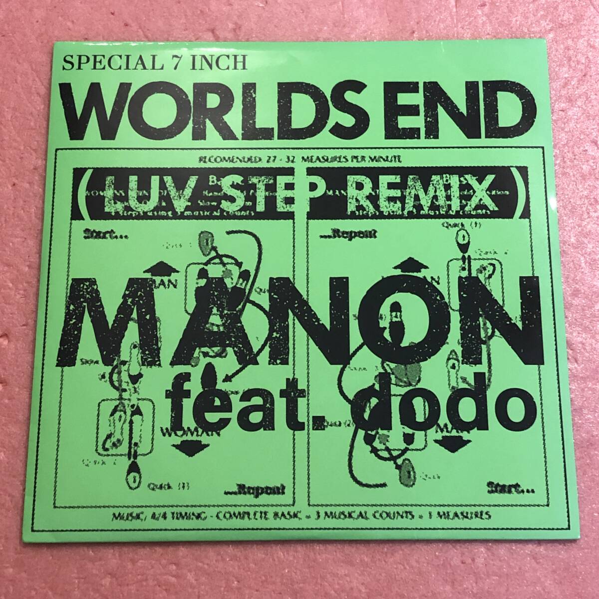 7” 国内盤 Manon Feat. dodo Worlds End (Luv Step Mix) / Worlds End 藤原ヒロシ YUPPA拍卖
