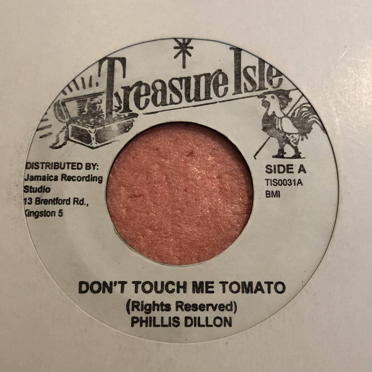 7” Phillis Dillon Tommy McCook & The Supersonics Don't Touch Me Tomato / Down On Bond Street フィリス ディロン トミー マクック拍卖