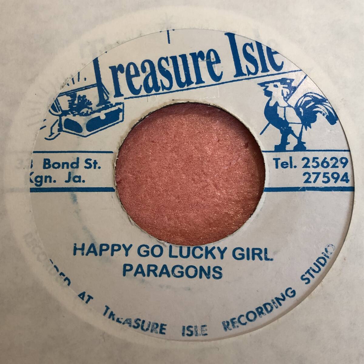 7” Paragons Happy Go Lucky Girl / Version パラゴンズ拍卖