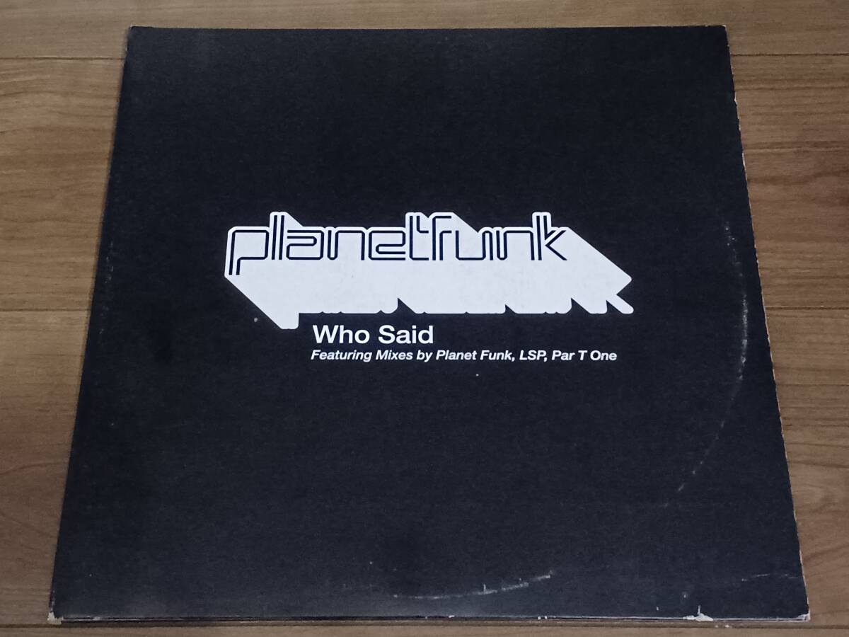 Planet Funk Who Said 12インチ レコード 2枚組 2002年 中古 良品 プラネット ファンク拍卖
