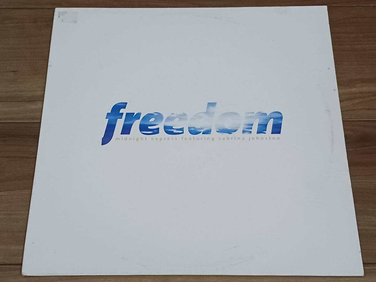 midnight express feat. sabrina johnston - freedom 12インチ レコード 1998年 EMMA HOUSE 4 収録曲 中古 良品拍卖