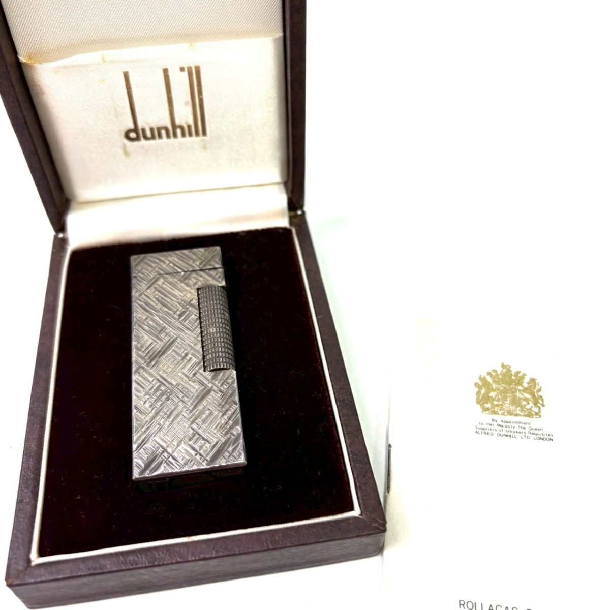 【ジャンク品】dunhill ダンヒル ガスライター シルバーカラー 喫煙具 ※蓋閉まらない ITBIBAQMGN7K E34拍卖