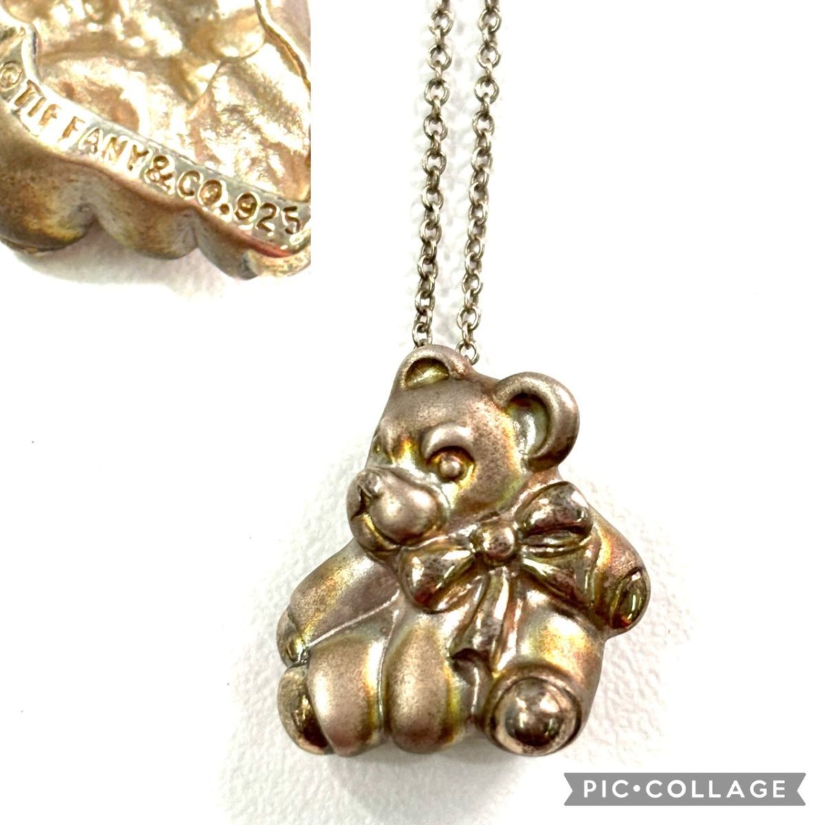 TIFFANY&Co. ティファニー クマ ベア ネックレス SV925 総重量約6g アクセサリー ITNGDGK8HMOS F63拍卖