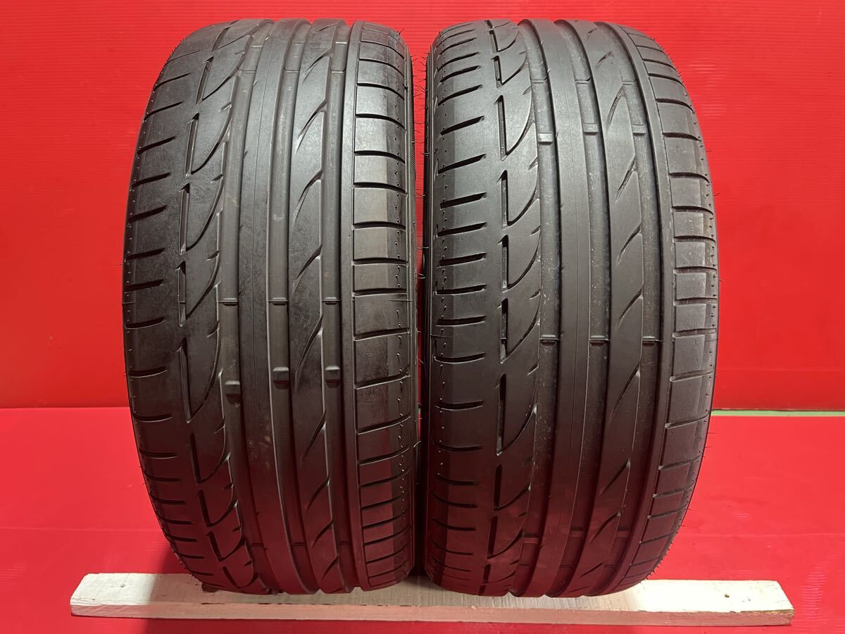 ST-350 ブリヂストン ブリヂストン S001 RFT 225/45R17 23年製 8分山 2本セット BMW承認タイヤ拍卖
