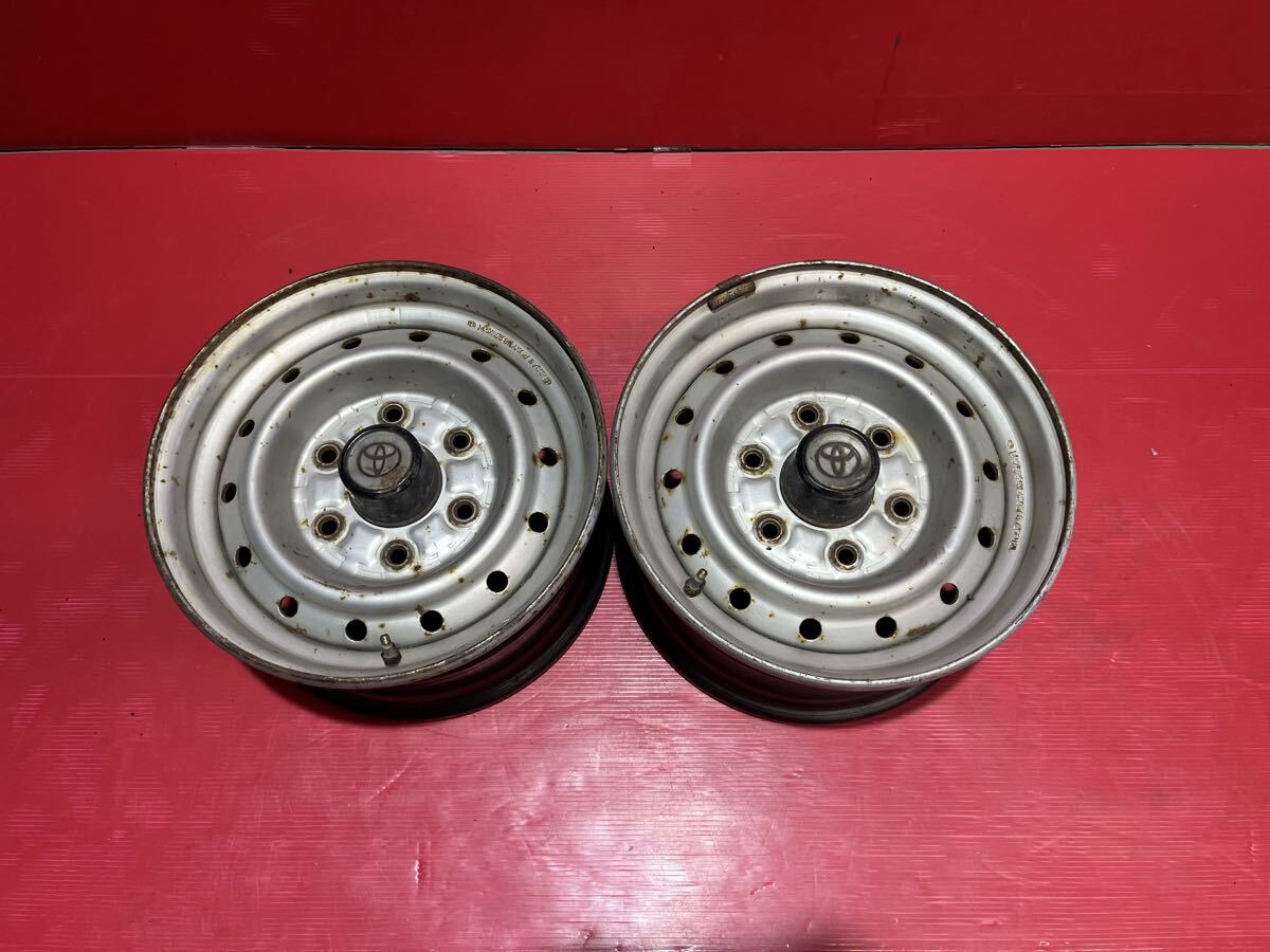 トヨタ ハイエース純正 14.5×6.75j 139.7/6H 2本セット拍卖
