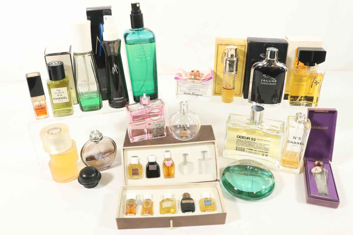 ★ブランド香水 まとめ HERMES CHANEL N°5 N°19 ブルガリ BVLGARI SHISEIDO Nina Ricci GIVENCHY _HJF_C1027-J001拍卖