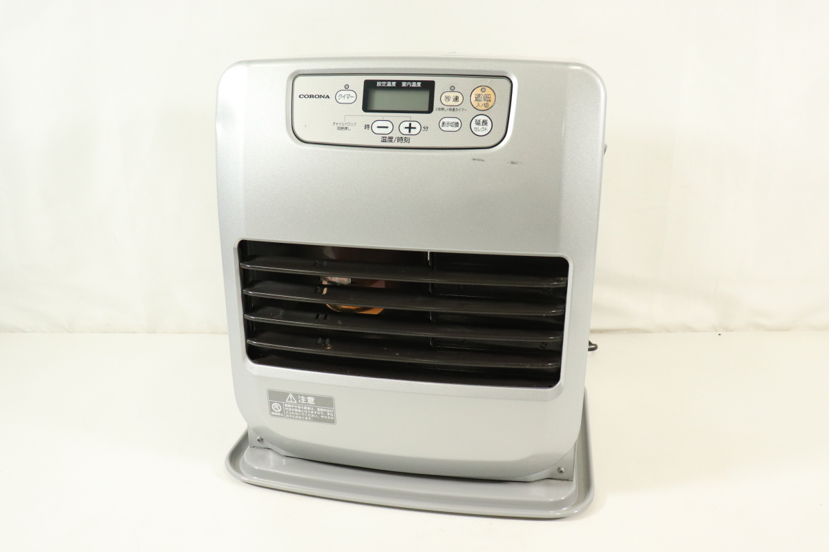 【通電OK】CORONA FH-G3217Y コロナ 石油ファンヒーター 強制通気形開放式石油ストーブ ホワイト 暖房器具 _BJL_C0802-J007拍卖