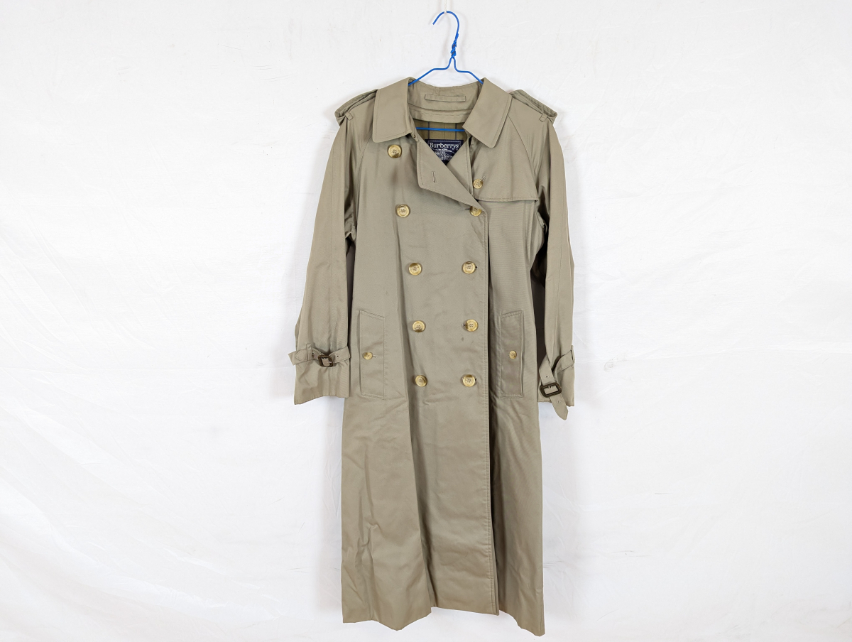 BURBERRYS バーバリーズ メンズ トレンチコート ベージュ ノバチェック 春秋冬コート ライナー付き 着脱可能_SJF_C0709-J009拍卖