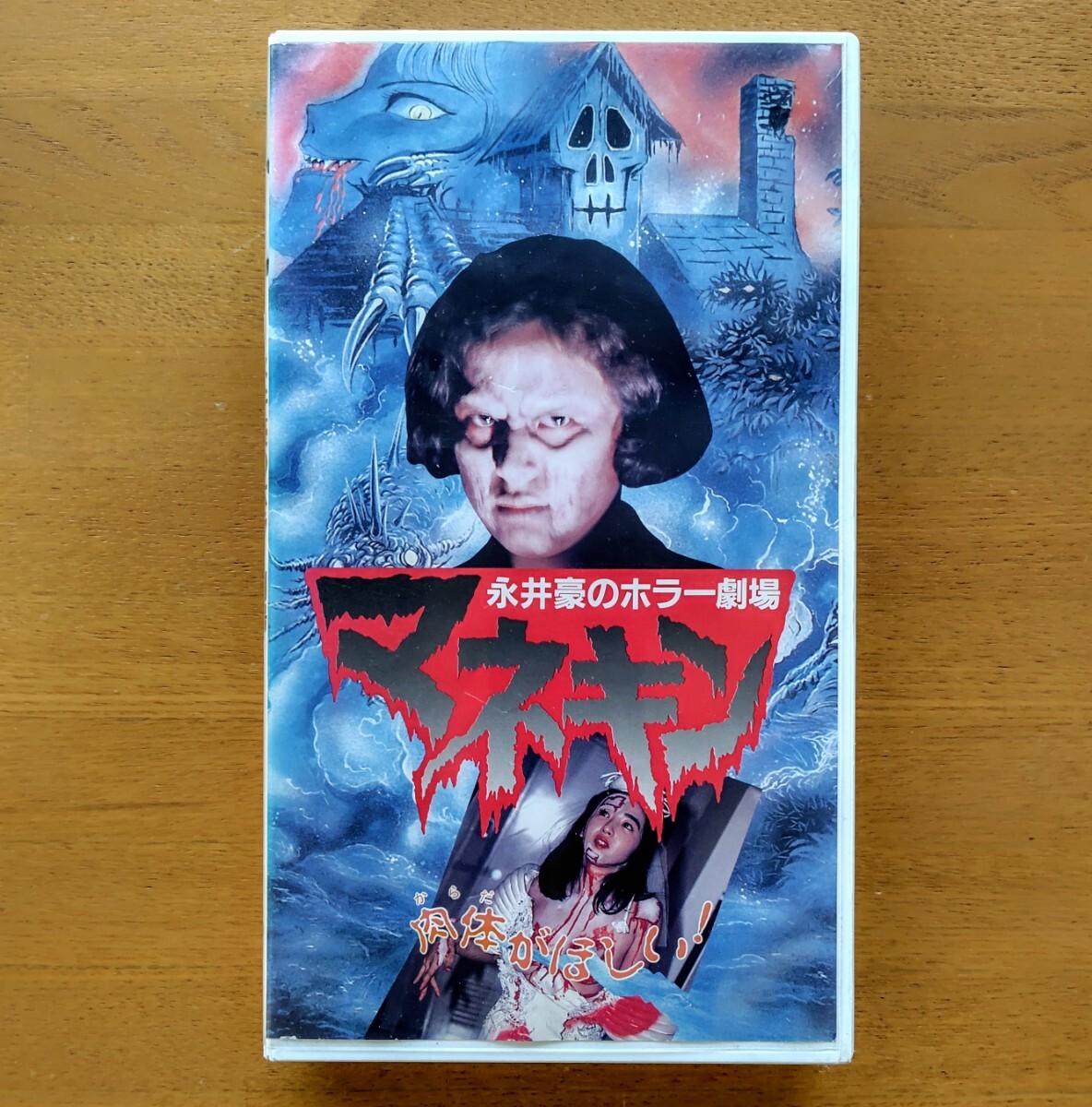 ホラー映画 永井豪のホラー劇場 マネキン 未DVD化 激レア 廃盤 VHS vhs ビデオテープ エログロドラマ 秋乃桜子 宝生桜子 小森愛 高見沢杏奈拍卖