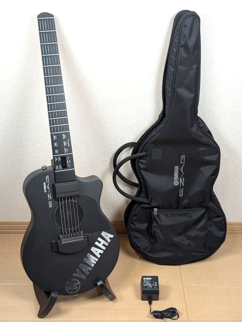 【ジャンク品】YAMAHA ヤマハ EZ-AG イージーギター 純正ケース付拍卖