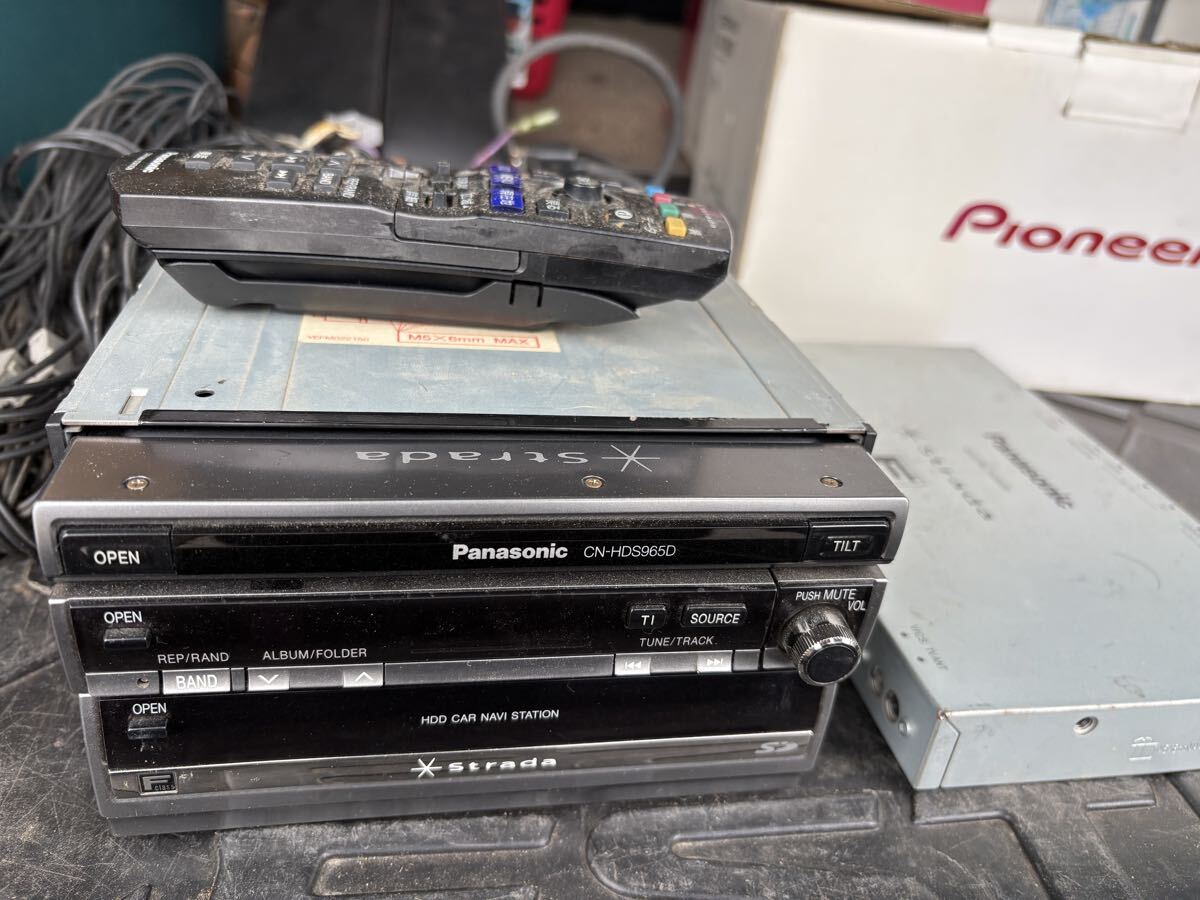 Panasonic パナソニック インダッシュ HDDナビ HDS965D Fクラス 拍卖
