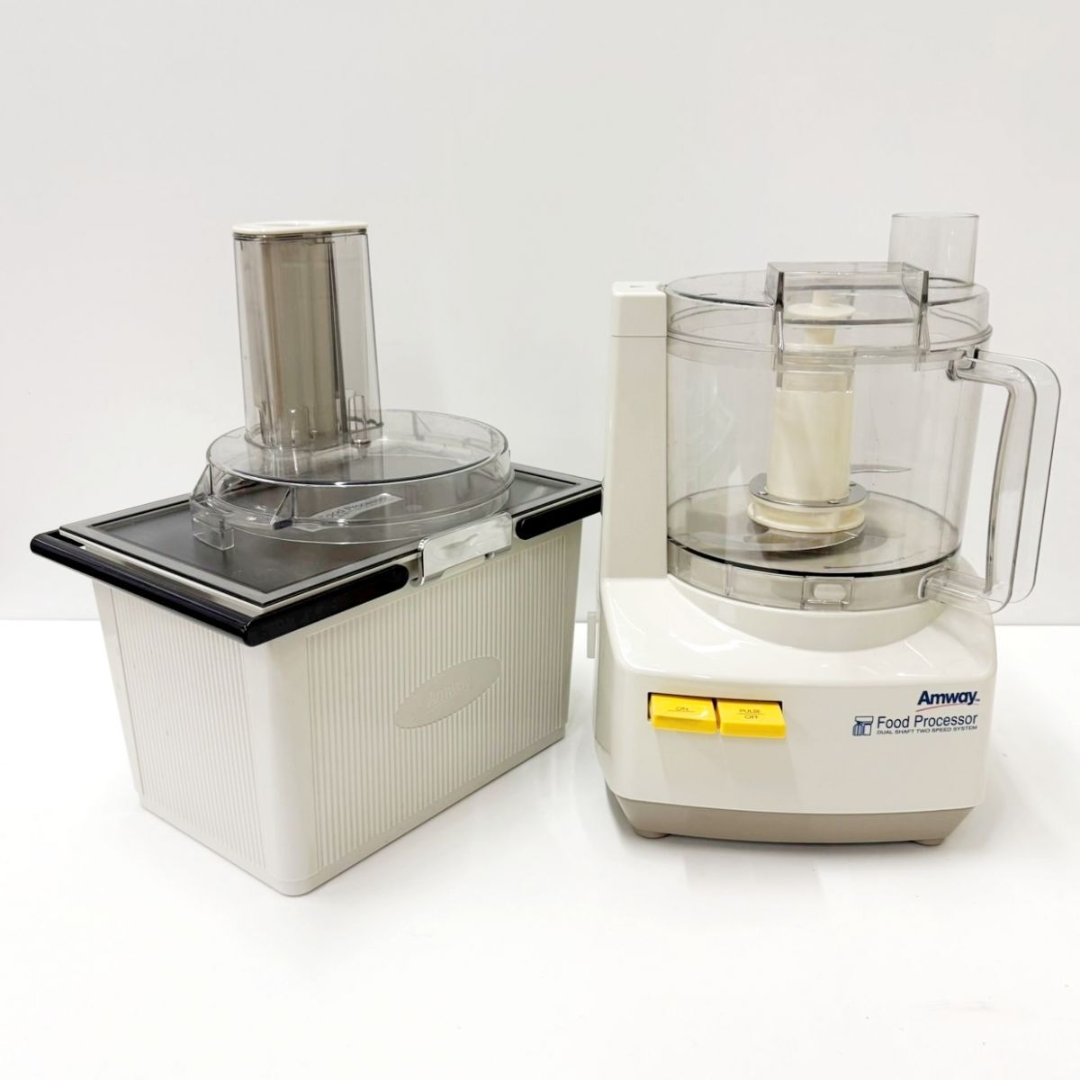 【中古】【I0516-7】アムウェイ フードプロセッサー ケース付き オプションパーツセット 2012年製造 OP拍卖