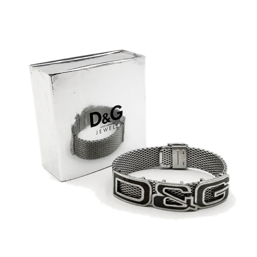 送料無料 美品 ディー&ジー DOLCE&GABBANA D&G ブレスレット バングル アクセサリー 小物 DJ0565 メンズ拍卖