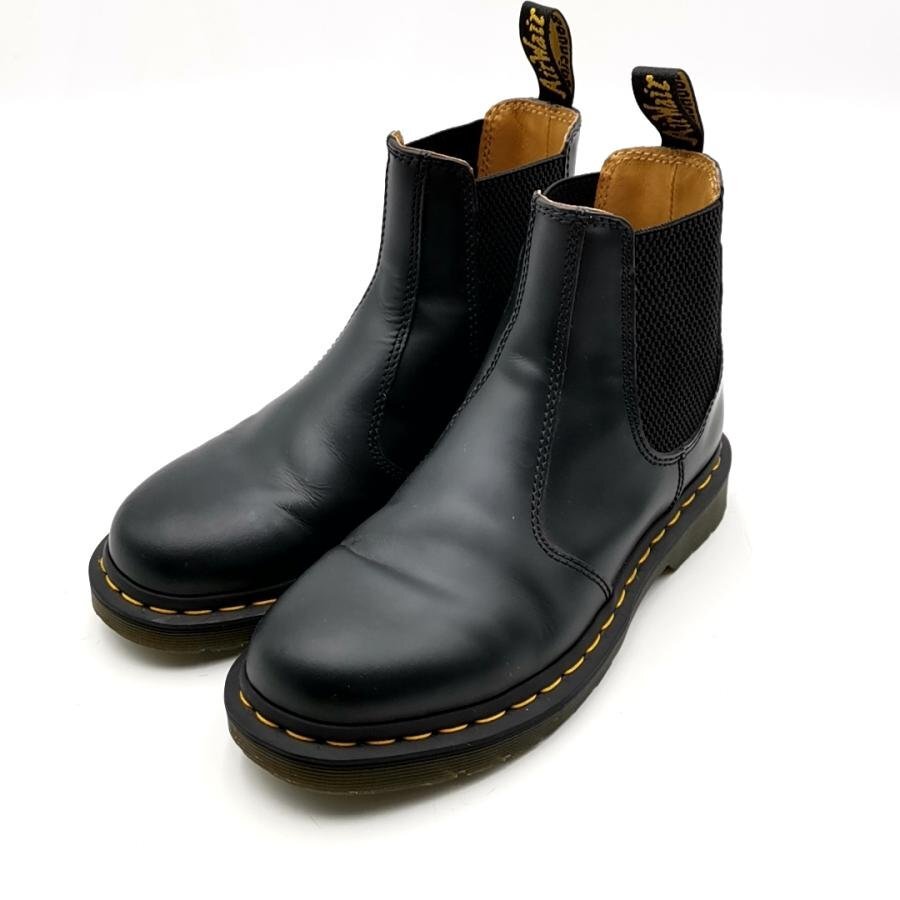 送料無料 美品 ドクターマーチン Dr.Martens サイドゴアブーツ チェルシーブーツシューズ レザー UK4 レディース拍卖