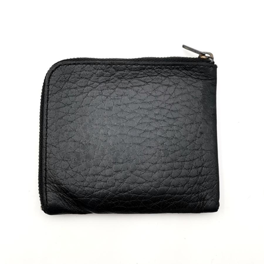 送料無料 コムデギャルソン COMME des GARCONS homme plus 財布 L字ファスナー レザー 黒 メンズ拍卖