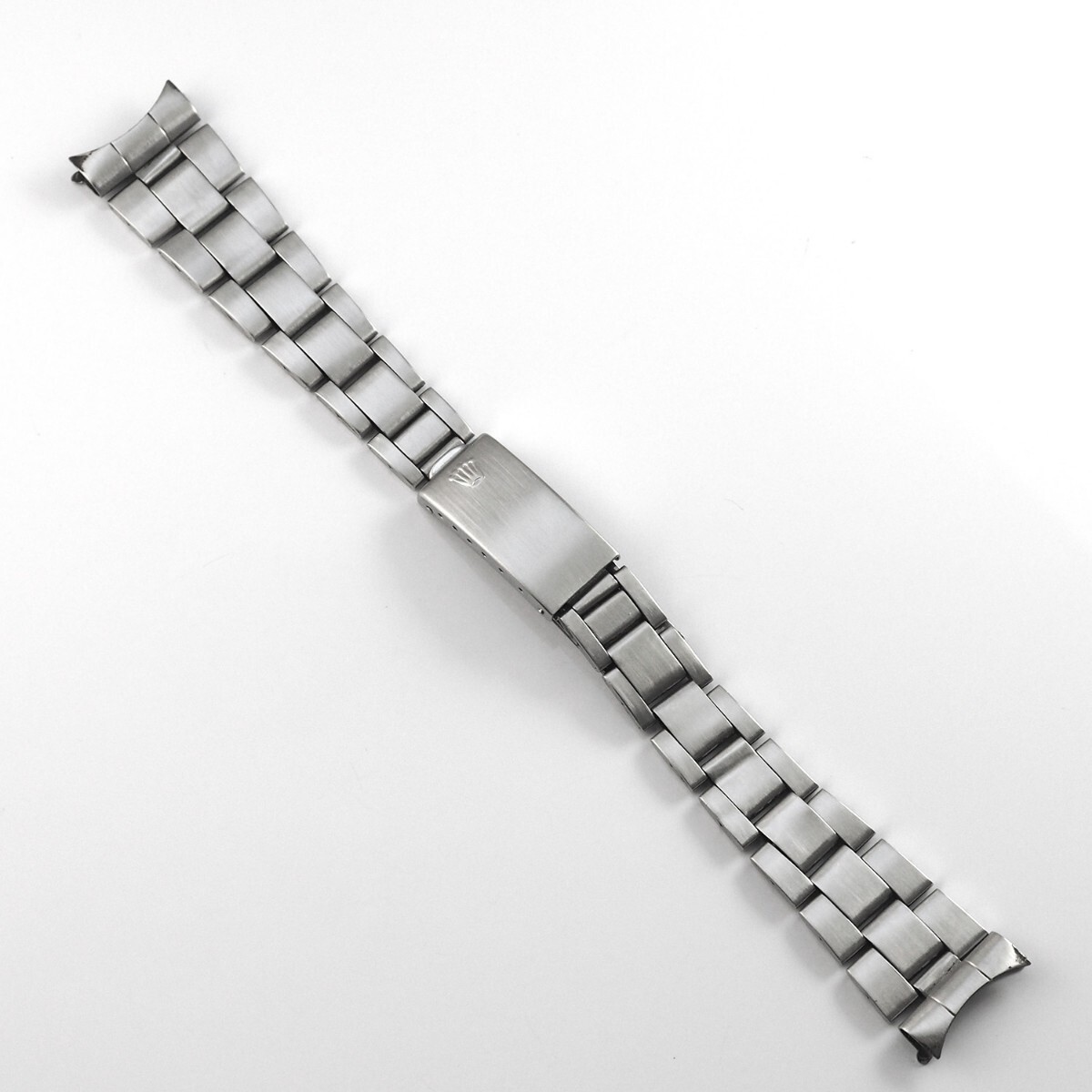 ROLEX 19mm 7835 純正 巻きブレス 弓カン 357 ロレックス ベルト OYSTER BAND BRACELET 1500 1501 5500 6694 6426 1002拍卖