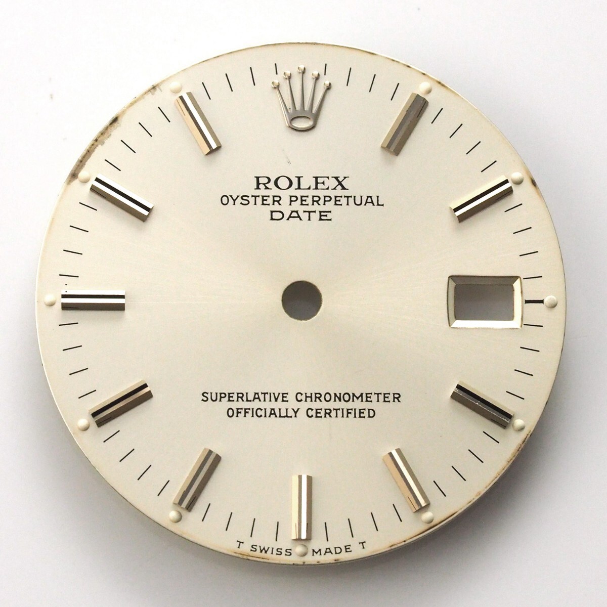 ロレックス 15200 15210 純正 文字盤 ROLEX OYSTER PERPETUAL DATE Dial Cal.3135 ヴィンテージ拍卖