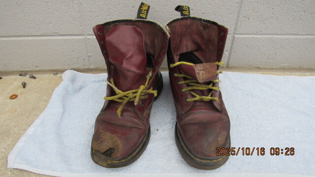 ドクターマーチン チェリー 中古 UK9UK10不明拍卖