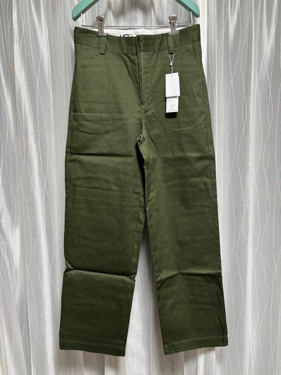 新品 UGG ツイル ワークパンツ L レディース ズボン カーキ アグ拍卖