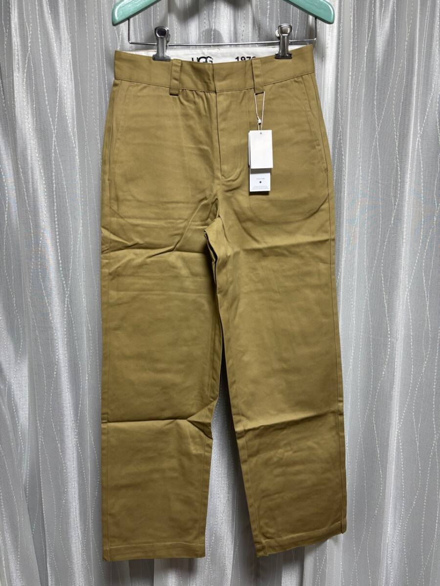 新品 UGG ツイル ワークパンツ M レディース ズボン ベージュ アグ拍卖