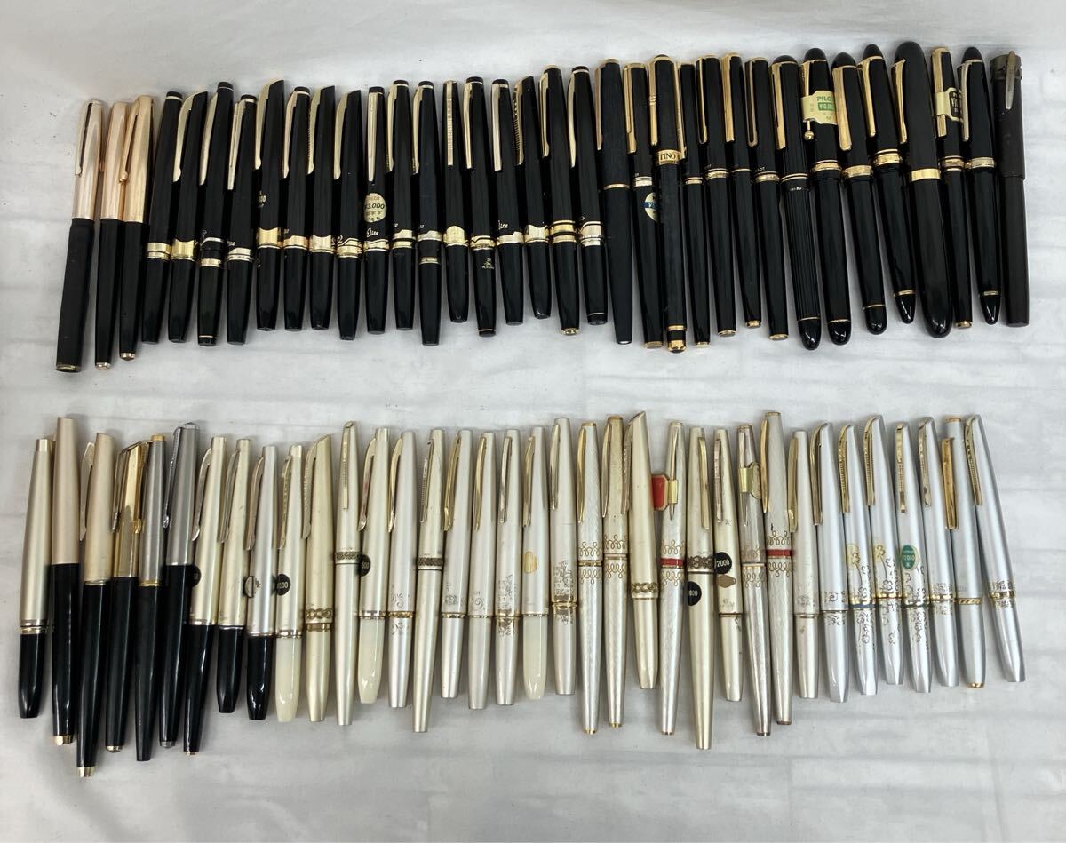 ③ 万年筆1キロまとめ売り PILOT PLATINUM PARKER 14K 18K 21Kなど拍卖