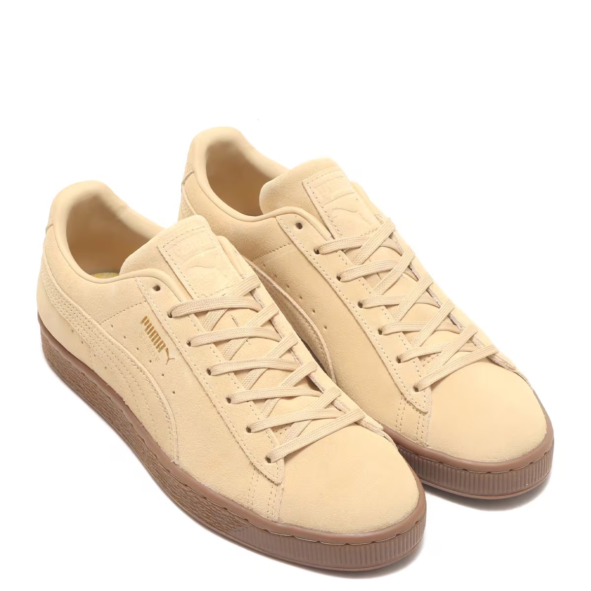 定価10780円 新品正規品 プーマ 大人気復刻モデル プーマ スウェード ガムソール ベージュ 28㎝ (これからの季節に最適です。)拍卖