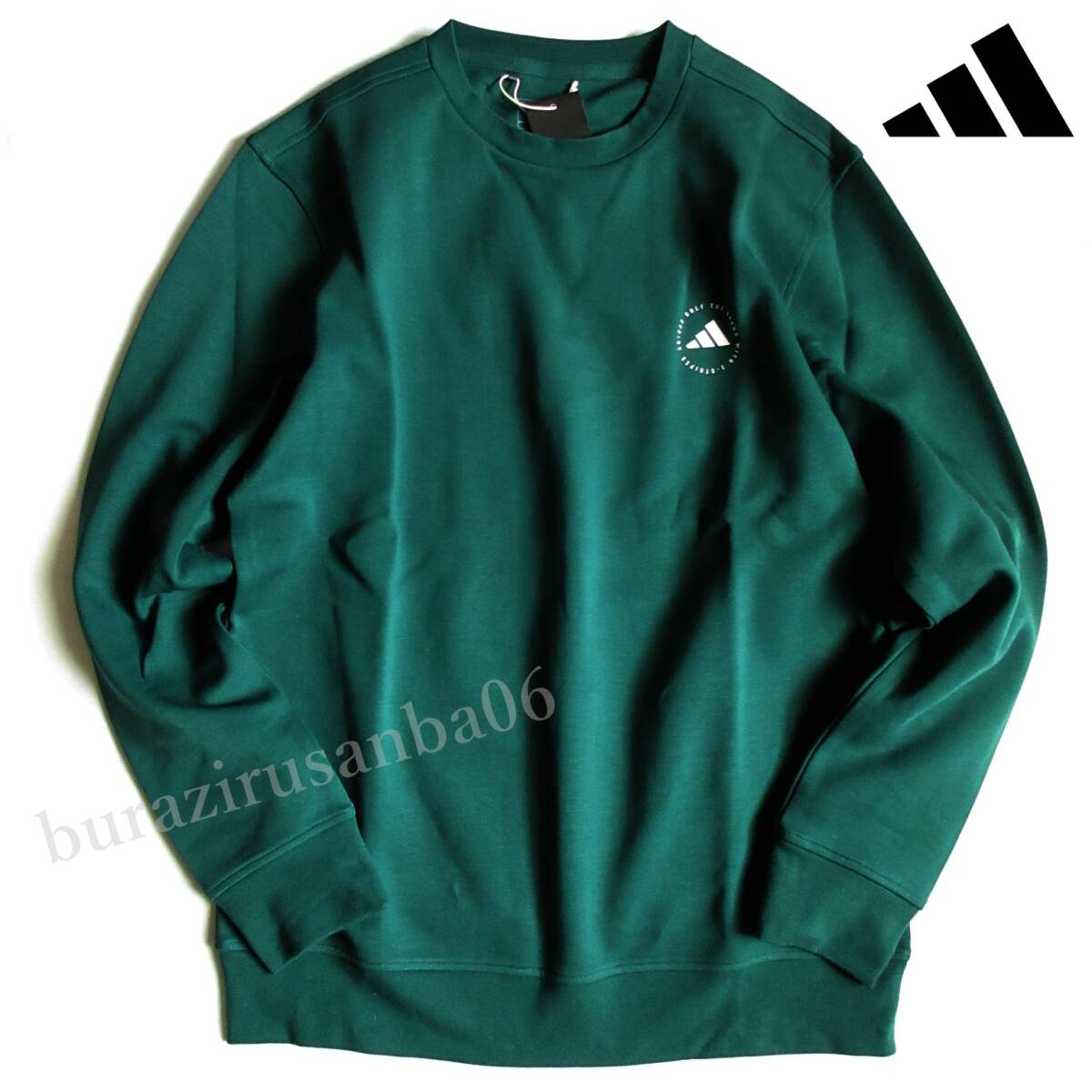 メンズ XL ◆未使用 adidas GOLF アディダス ゴルフ スウェット クルーネック トレーナー メンズ ゴルフウェア IW2396拍卖