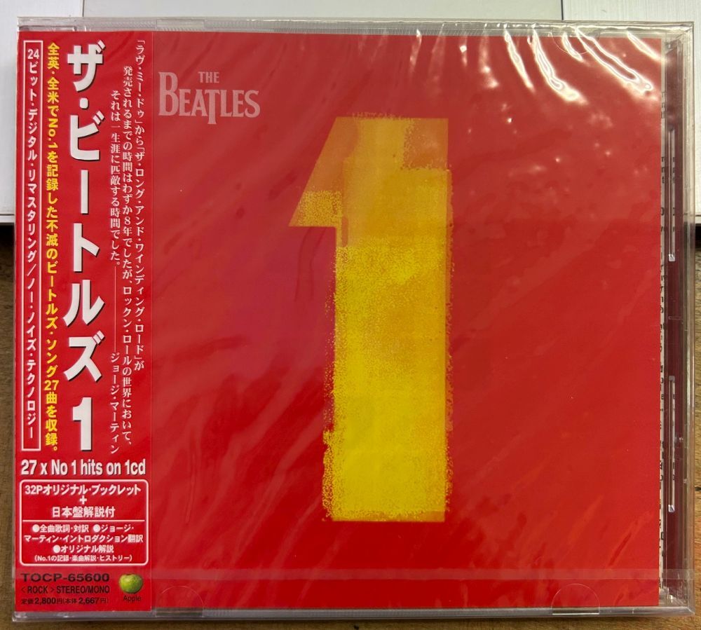ザ・ビートルズ/1 【未開封新品CD】 サンプル盤 THE BEATLES TOCP-65600拍卖