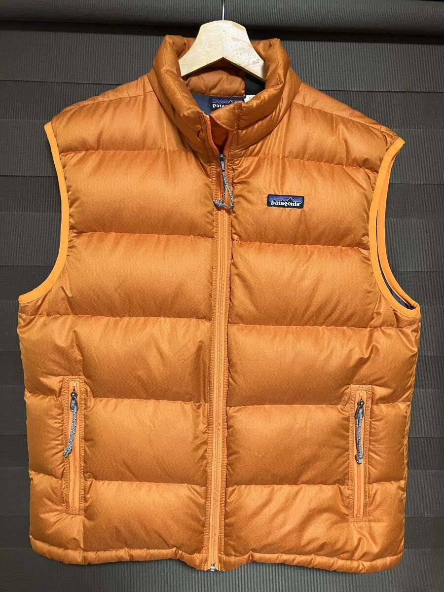 パタゴニア ダウンベスト オレンジ M F02 Patagonia拍卖