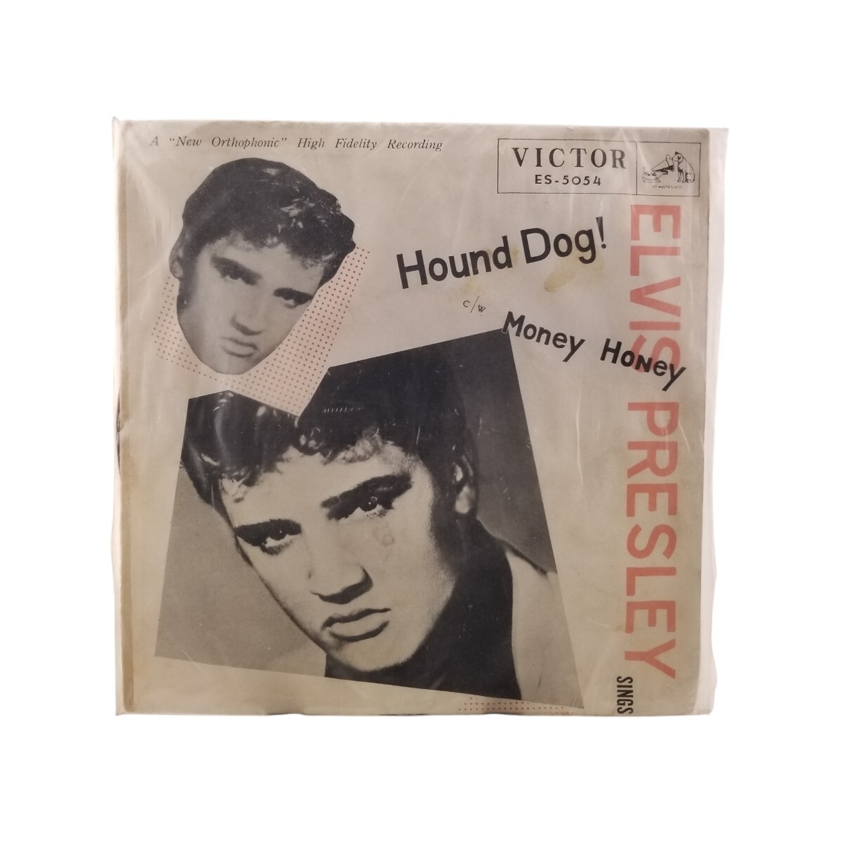 中古EP ELVIS PRESLEY エルヴィス プレスリー Hound Dog! Money Honey ES-5054拍卖