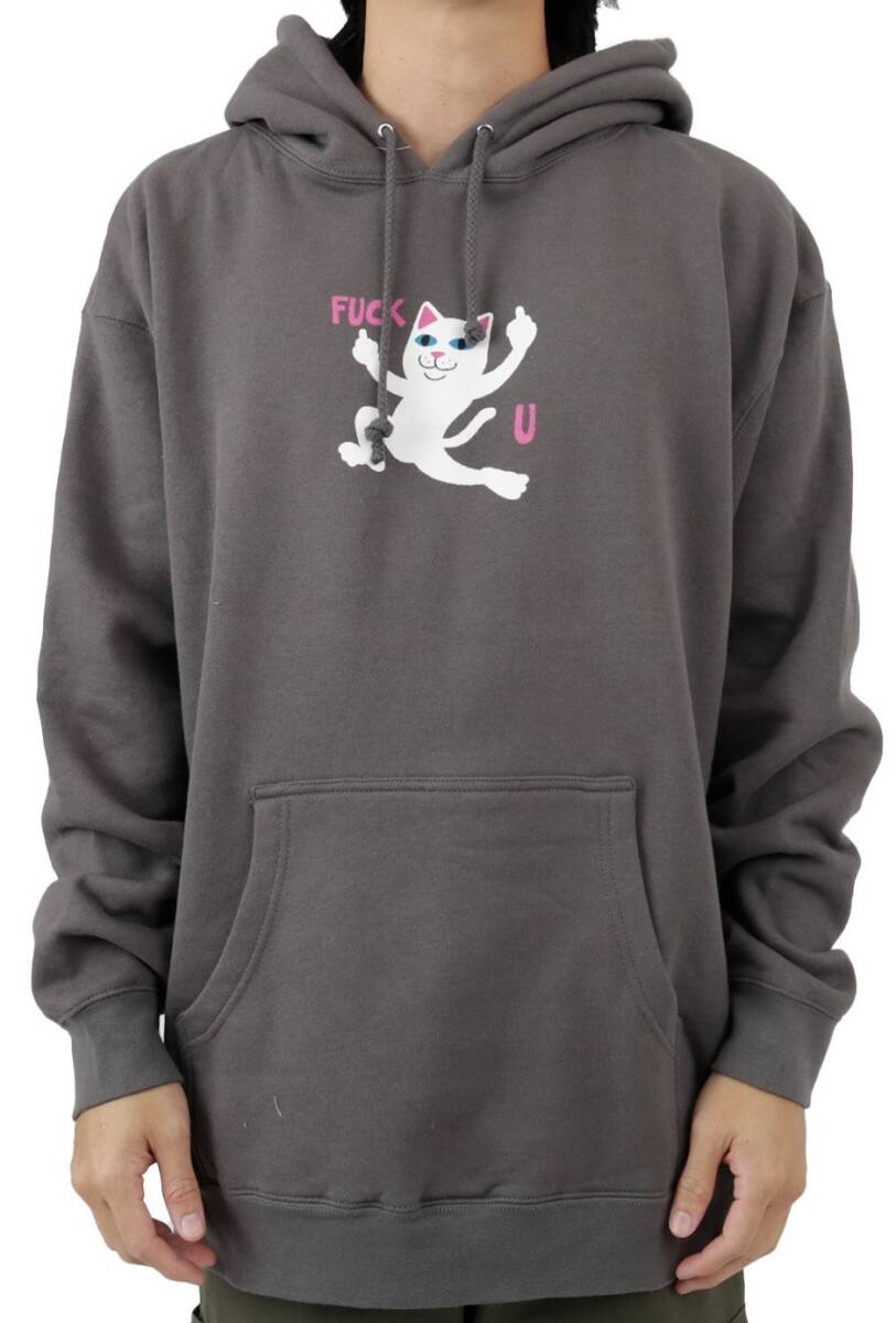 Ripndip F U Pullover Hoodie Charcoal M パーカー拍卖