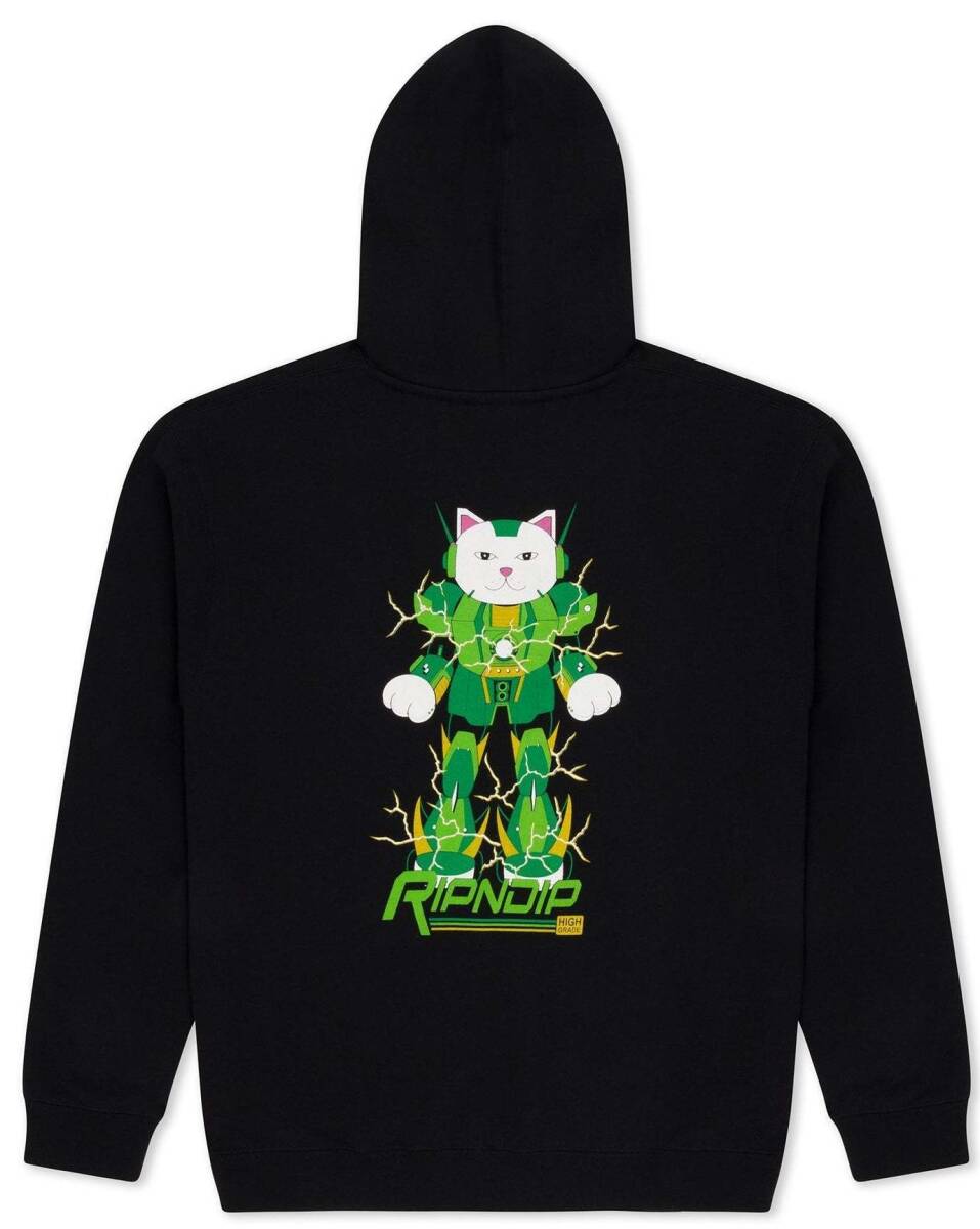 Ripndip X Naggiven Nermbot Pullover Hoodie Black L パーカー拍卖