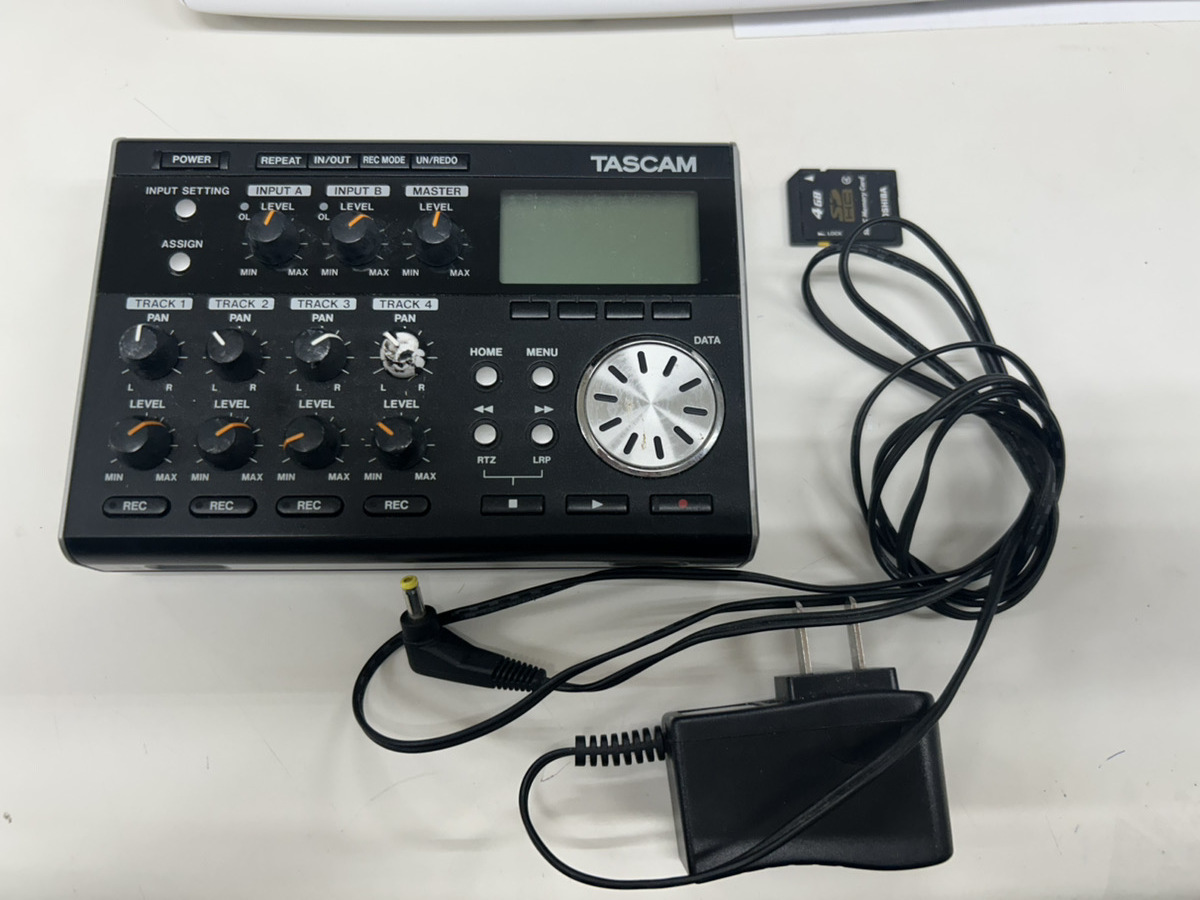 TASCAM DP-004 SDカード アダプター付  MTR拍卖