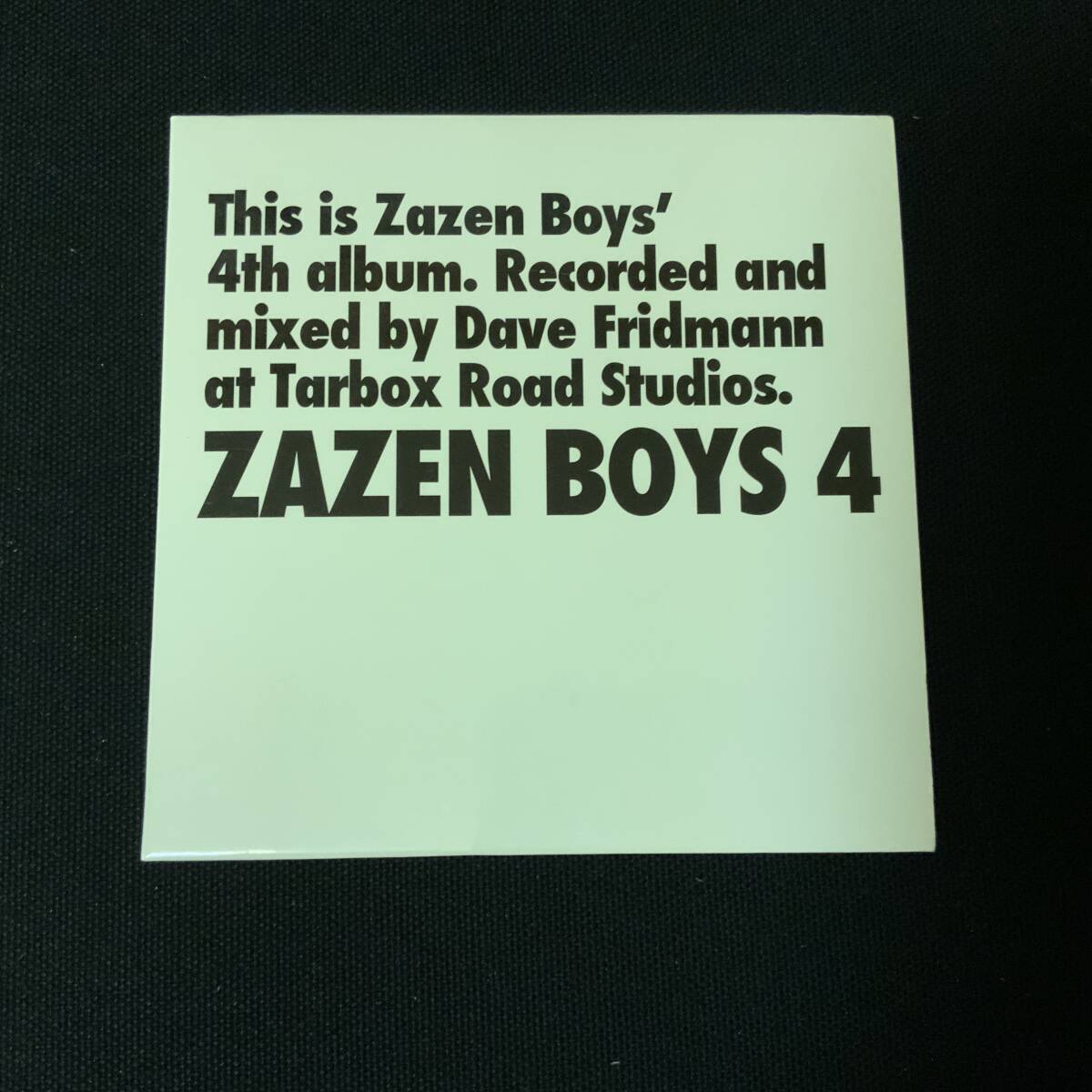 【中古CD】 ZAZEN BOYS / ZAZEN BOYS 4 / MSAL-0011 【NC0498】拍卖