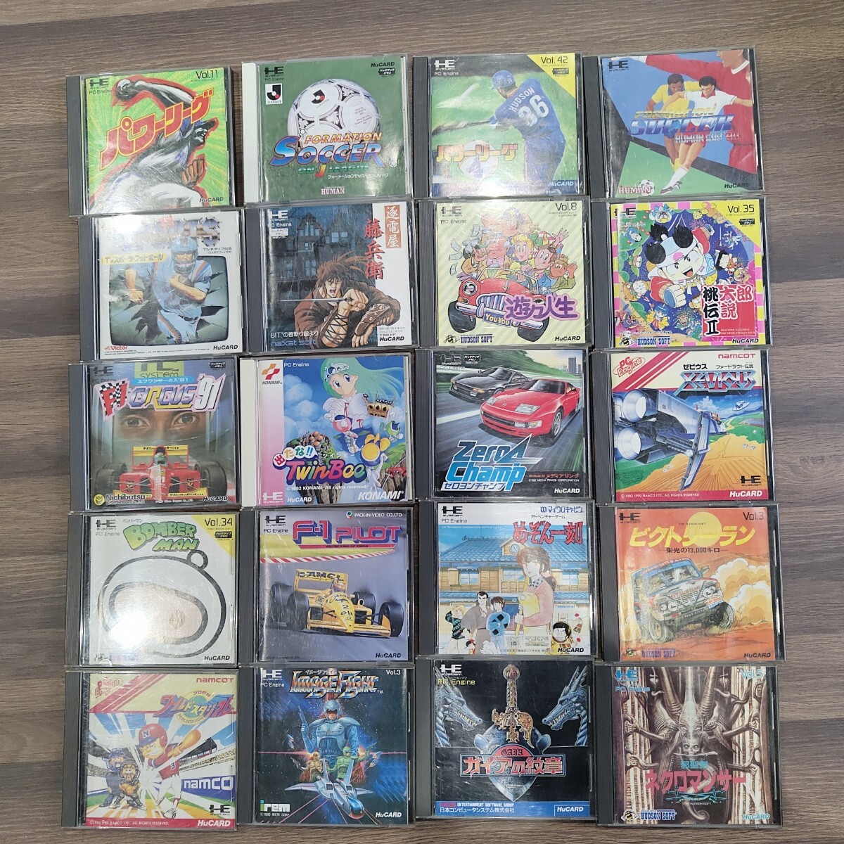 PCエンジン HuCARD Huカード ソフト 動作未確認 20本セットまとめ 処分品 ゲーム拍卖
