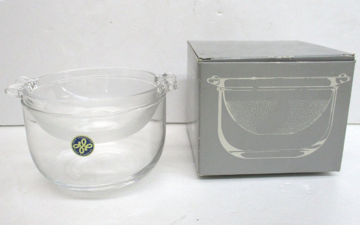 クーラーボール HOYA MSX9706 幅12x奥行10.2x高さ7.2~6.5cm 未使用 101896 ☆拍卖