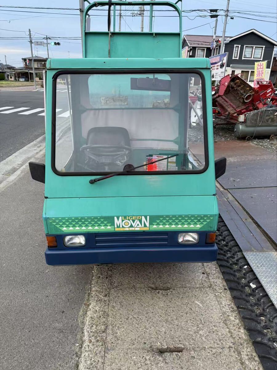 筑水キャニコム 乗用運搬車 ELL801 油圧ダンプ 最大積載量500㎏ ガソリン 4WD 運搬車 宮城県角田市発拍卖