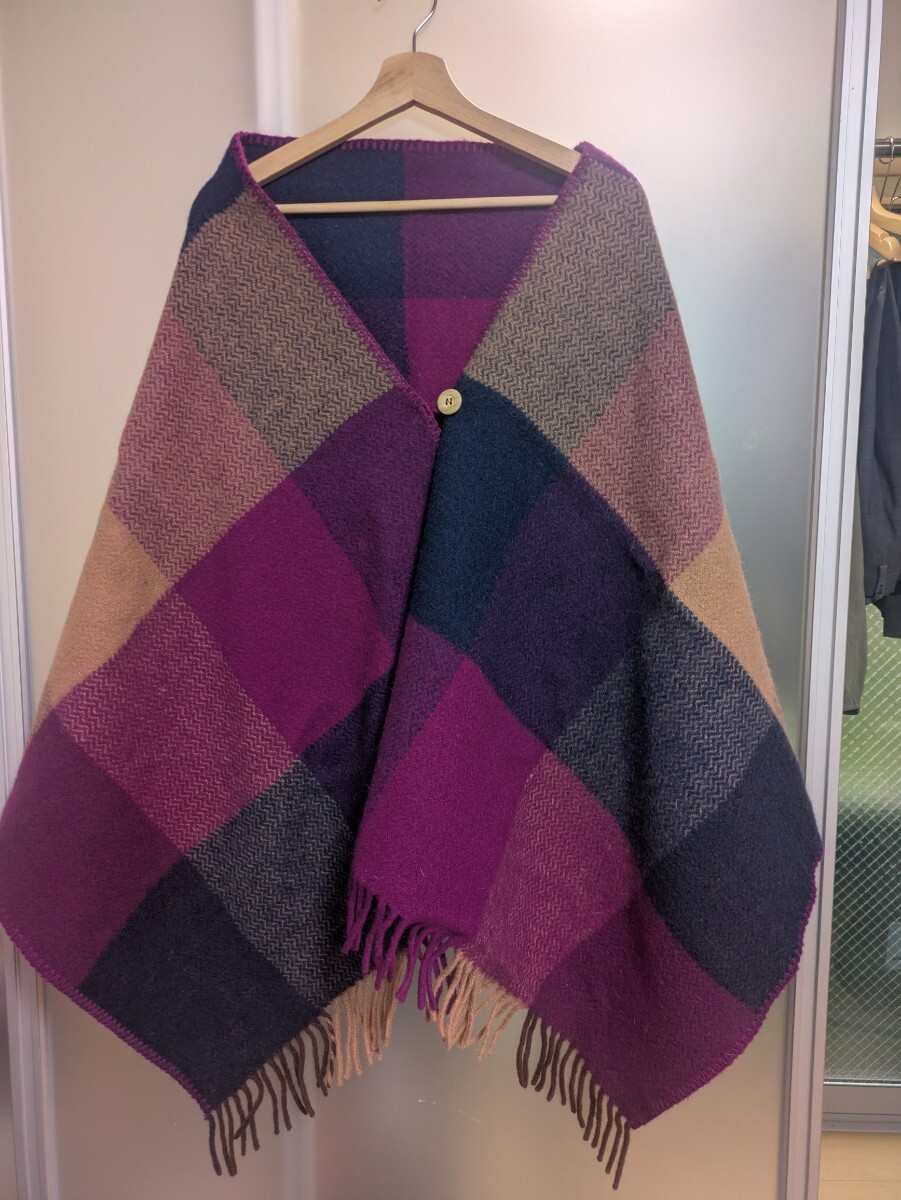 【USED】KLIPPAN クリッパン コットンブランケット 60cm×90cm拍卖