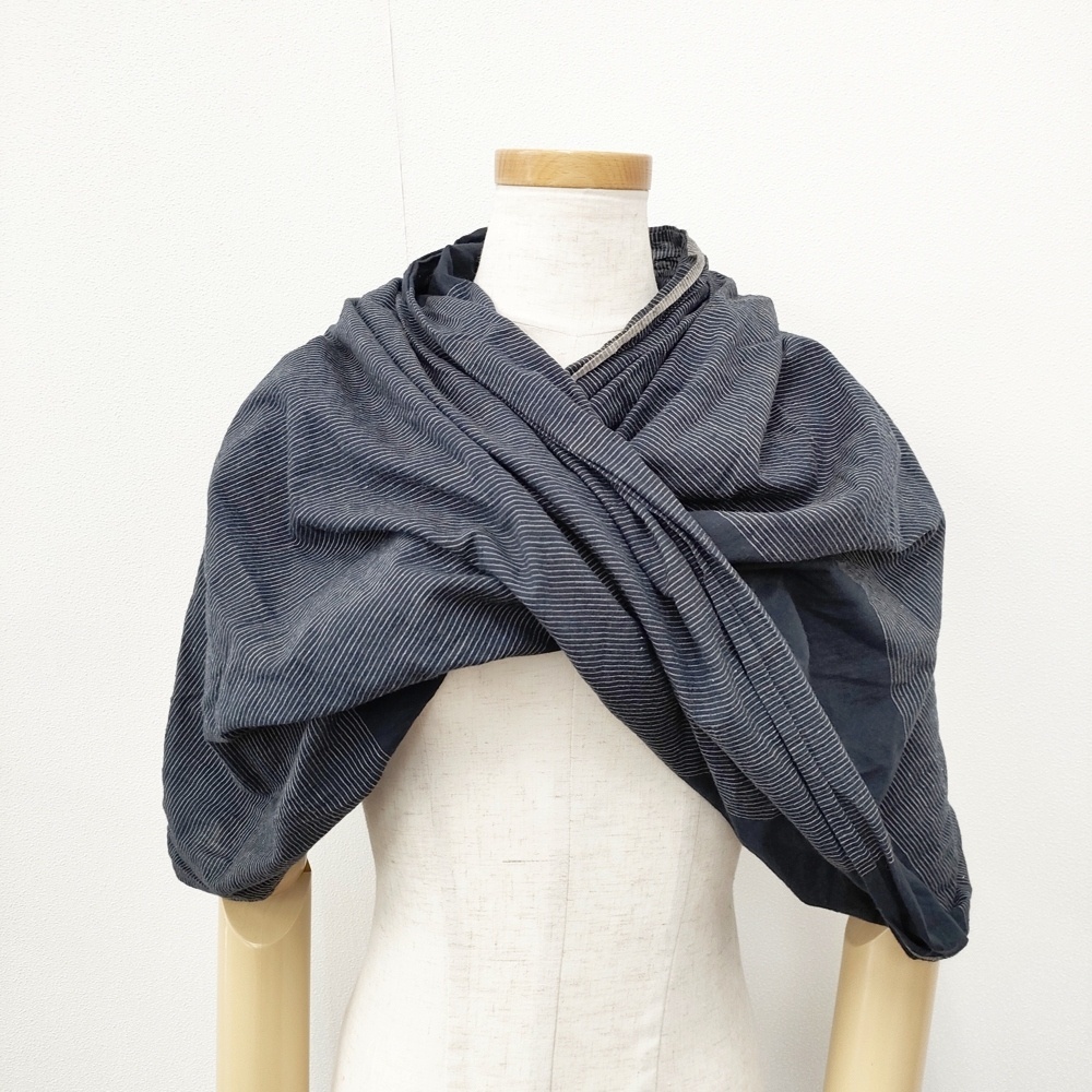 babaghuri コットン インド製 J0533ESF31 スヌード ネイビー ババグーリ 5-0918G 262633拍卖