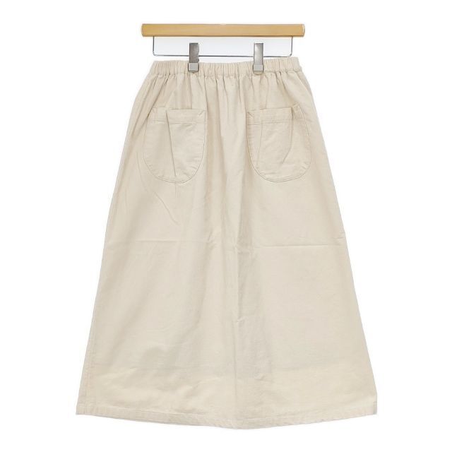YARRA 細コール裏付き2wayスカート 16533454 コットン ロングスカート キナリ ベージュ ヤラ 5-1005T 265616拍卖