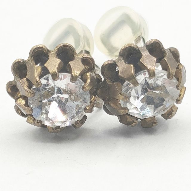 petite robe noire ラインストーン イヤリング ゴールド プティローブノアー 5-1012G 270765拍卖