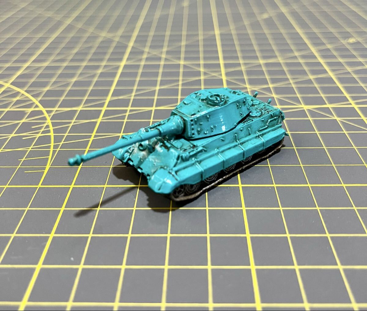 ワールドタンクミュージアム ティーガーII ヘンシェル砲塔型 (セルリアンブルー) ワールドタンクミュージアム拍卖