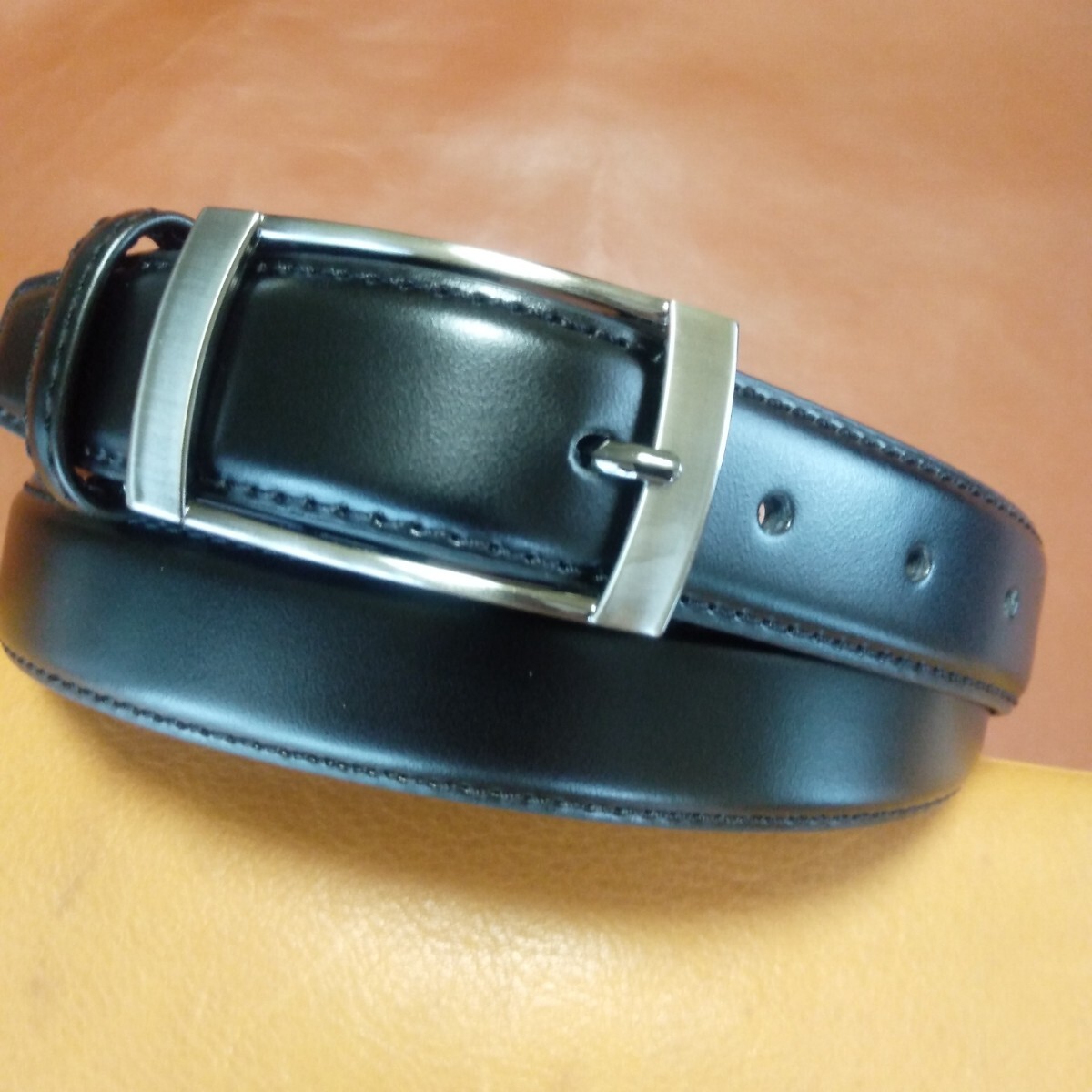 お薦め格安品(MICHIKOLONDON)新品牛革30㎜紳士メンズビジネスベルト拍卖