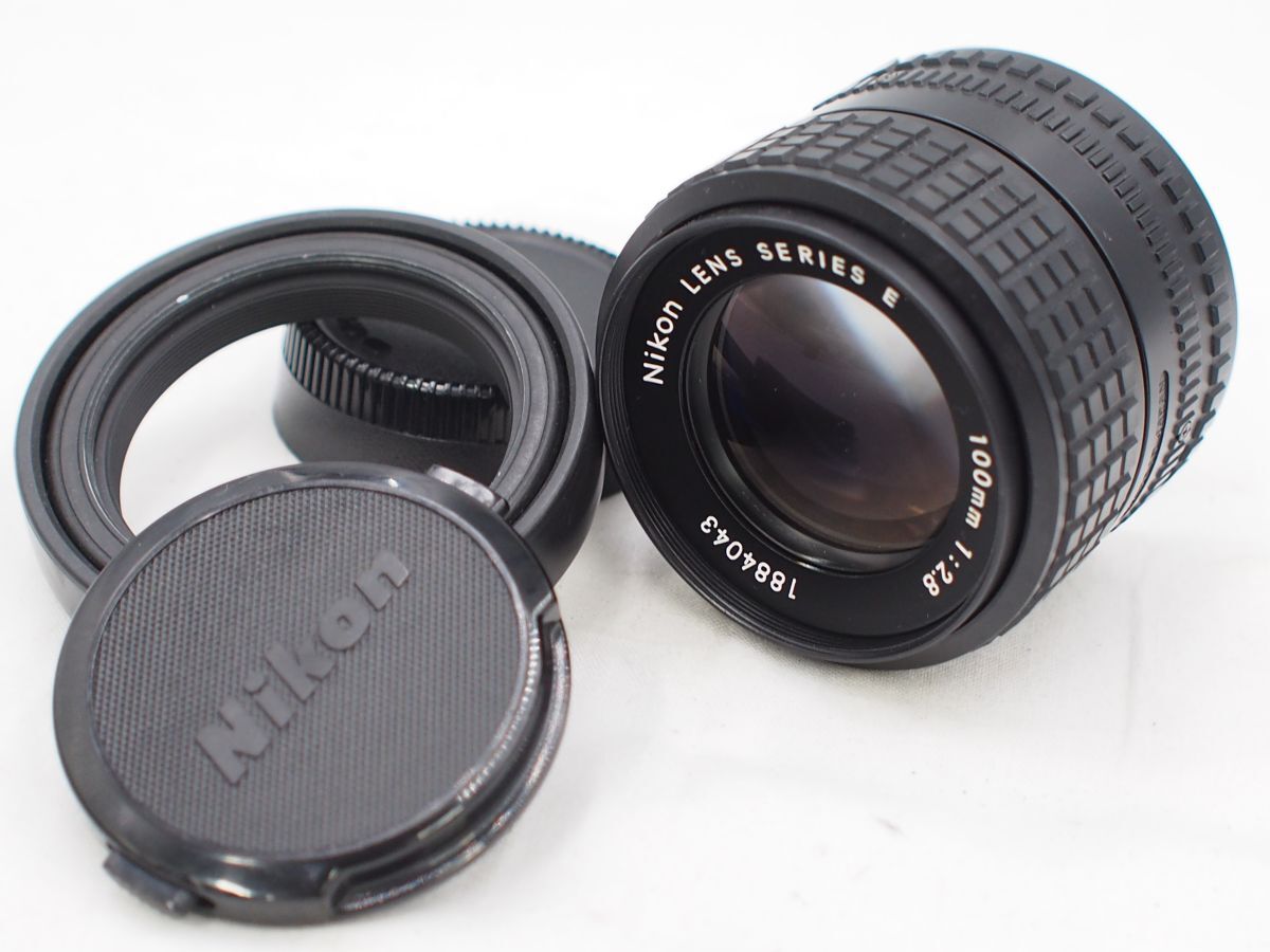 ★実用美品★ NIKON ニコン LENS SERIES E 100mm F2.8 (1884043) ★動作OK★ @y1031拍卖