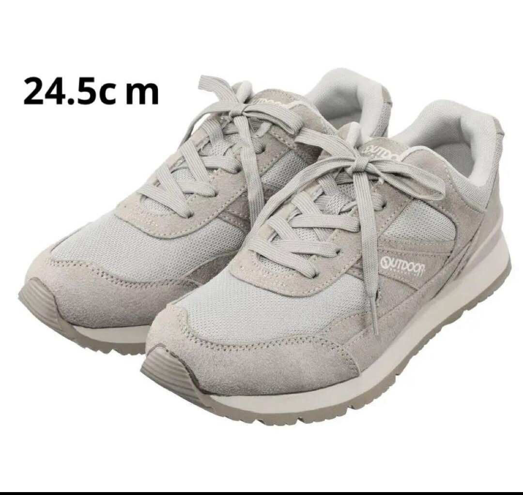 アウトドアプロダクツ レースアップクラシック スニーカー24.5cmレディース拍卖