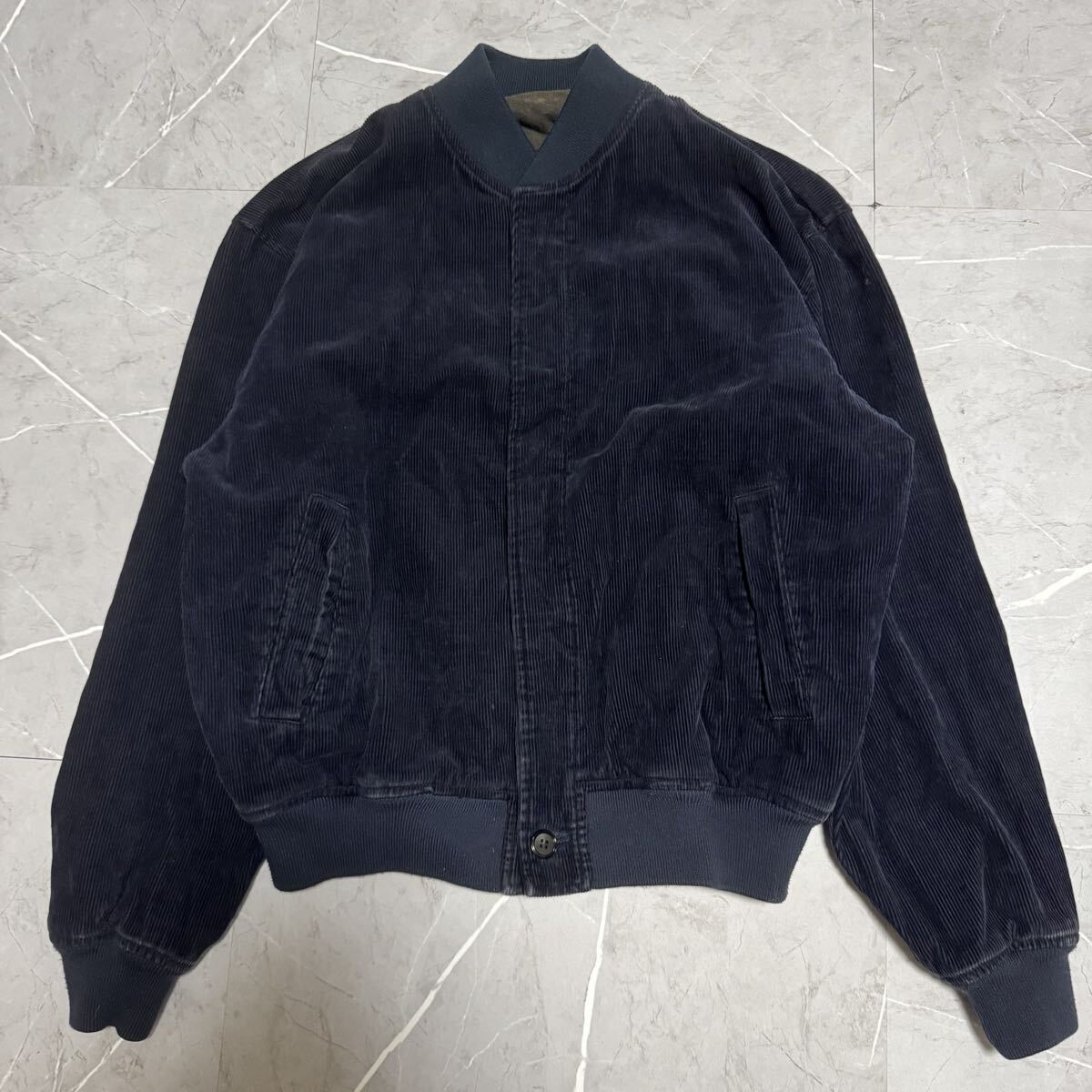 【本当に入手困難!!】【デカオム】COMME des GARCONS HOMME コムデギャルソンオム 80sアーカイブ ブルゾン ボンバージャケット 細コーズ拍卖