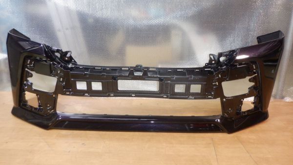 MLF5Xc09★AGH30W AGH35W GGH30W GGH35W★30系★ヴェルファイア★前期 Z★純正フロントバンパー★52119-58530★バーニングブラック★きれい拍卖